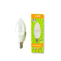 Светодиодная лампа 10 Вт, цоколь Е14, 6500 К